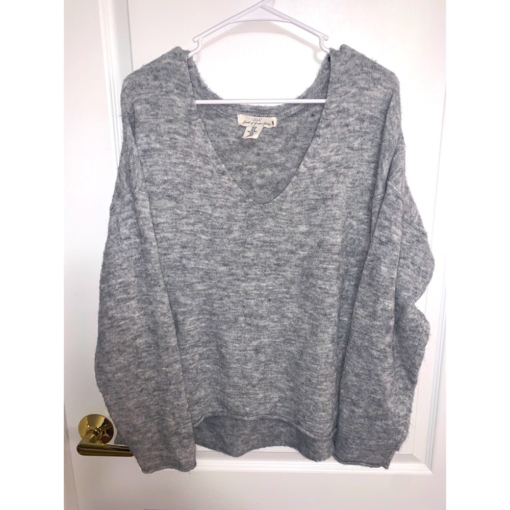 Gray sweater